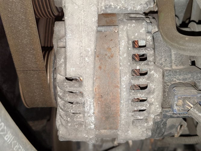 Cost to replace an alternator