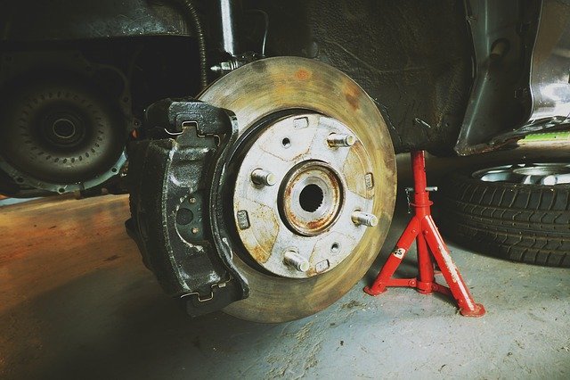 Brake disc rust
