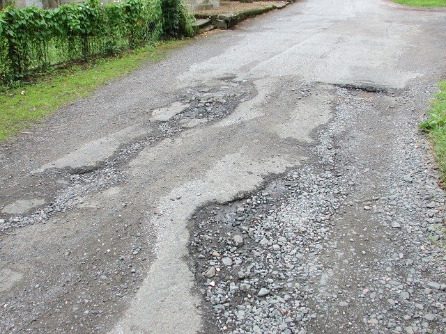 Bumps in road
